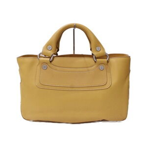 CELINE Boogie Bag yellow leather handbag